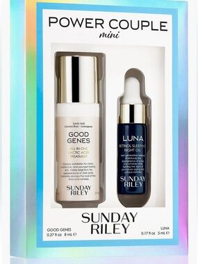 Sunday Riley Power Couple Mini Good Genes & Luna All in One Lactic Acid Treatmen